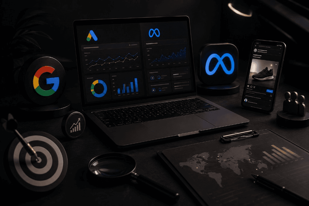 Google and Meta paid media analytics